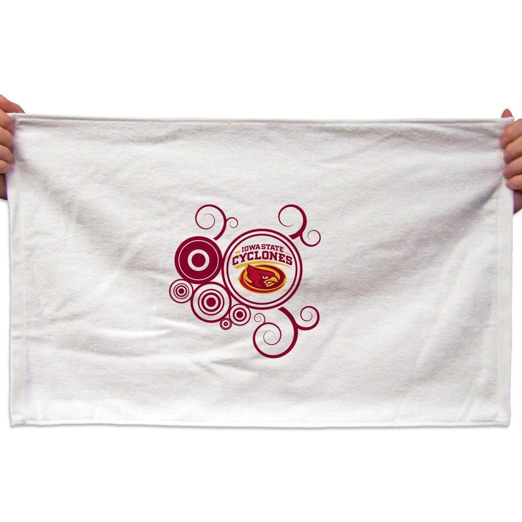 Iowa State University Swirl Design Rally Towel Set of 3