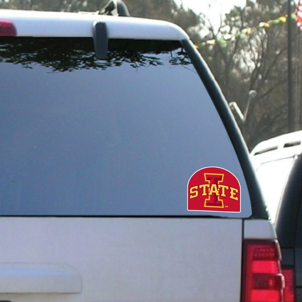 Iowa State University I-State Window Decal Set of 2