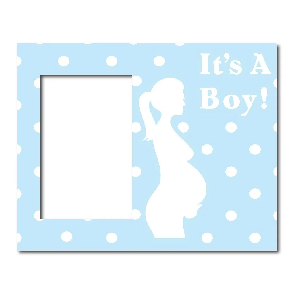 It's a Boy Pregnant Mother Decorative Picture Frame - Image 2