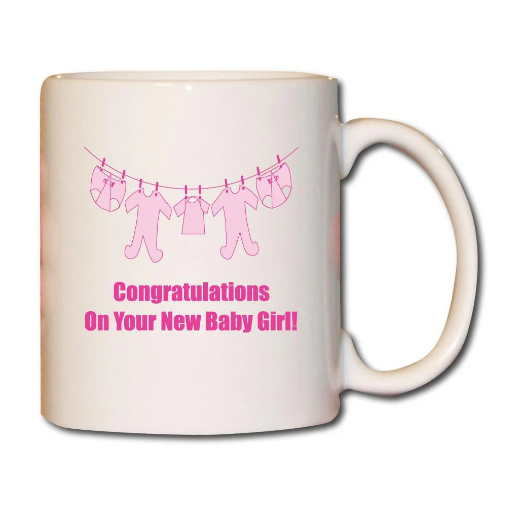 It's a Girl! Baby Clothes Coffee Mug