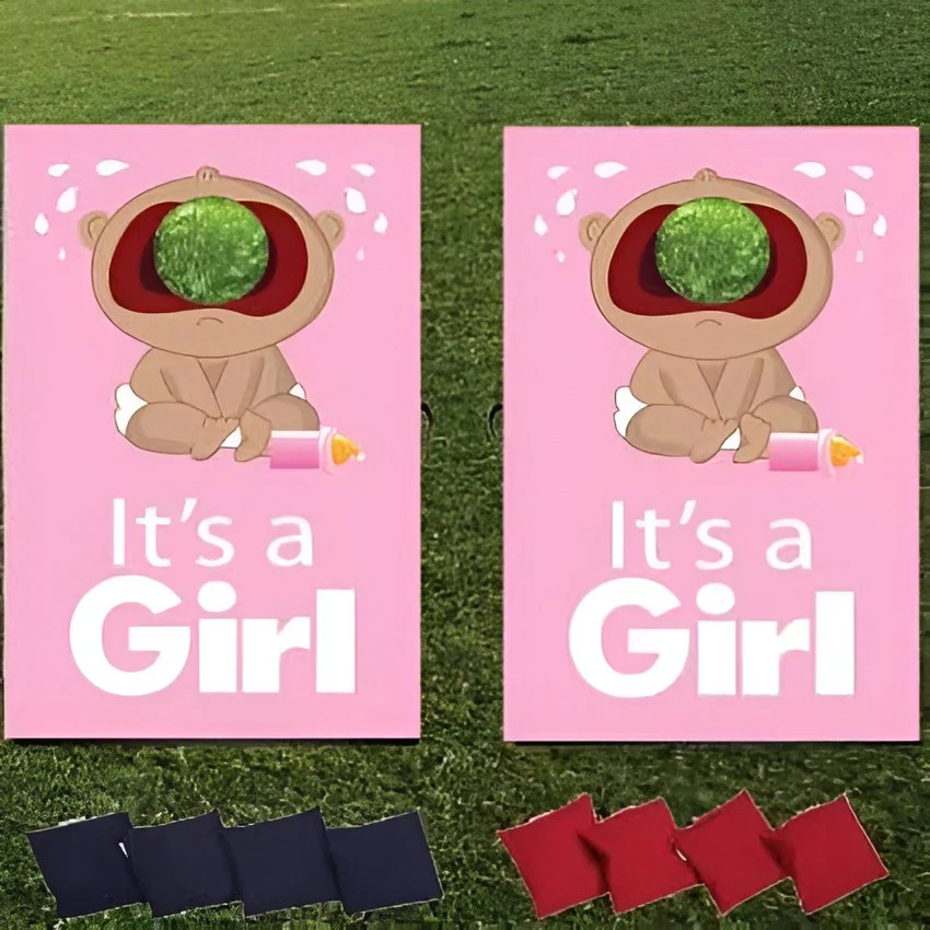 It's a Girl Bag Toss Game (Dark Skin) - Image 5