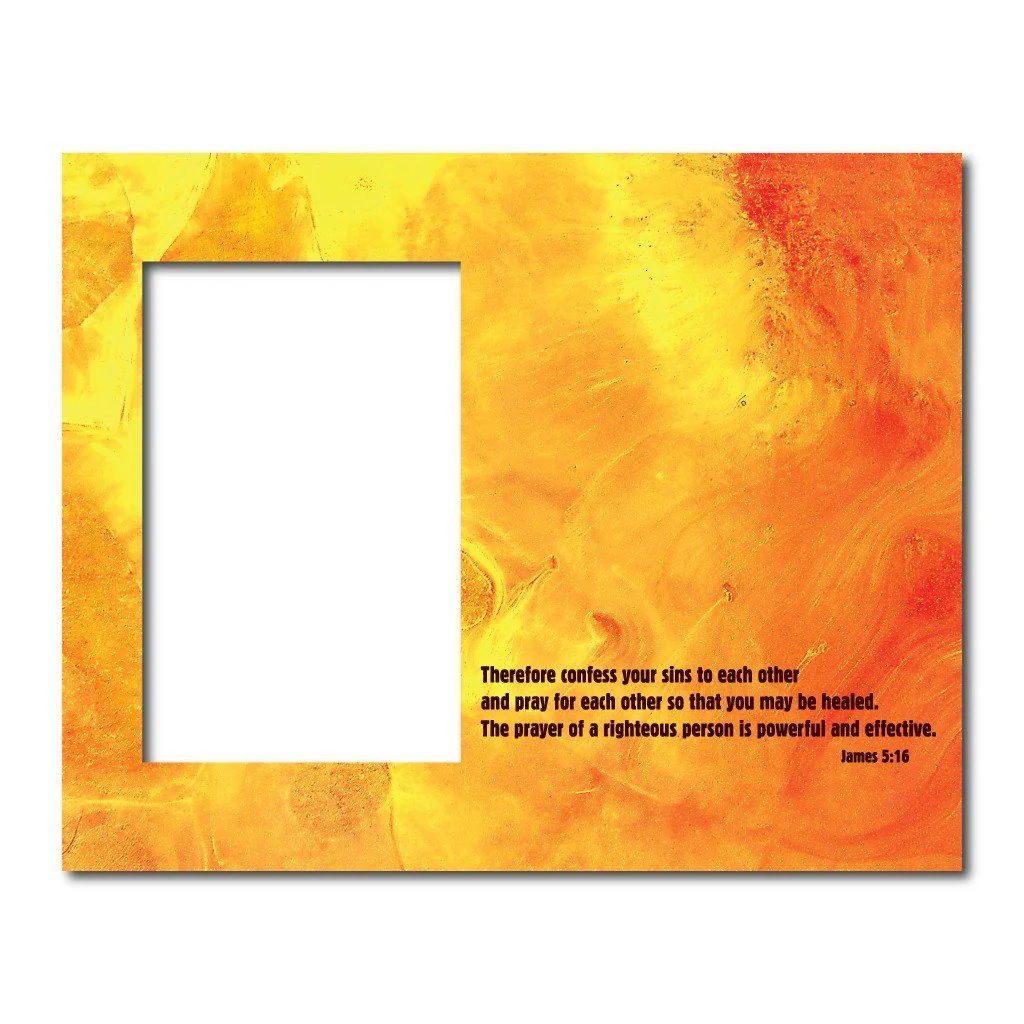 James 5:16 Decorative Picture Frame - Image 2
