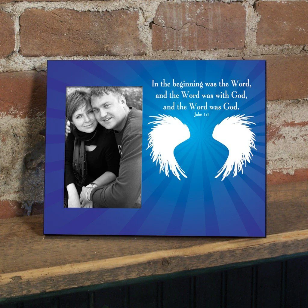 John 1:1 Decorative Picture Frame