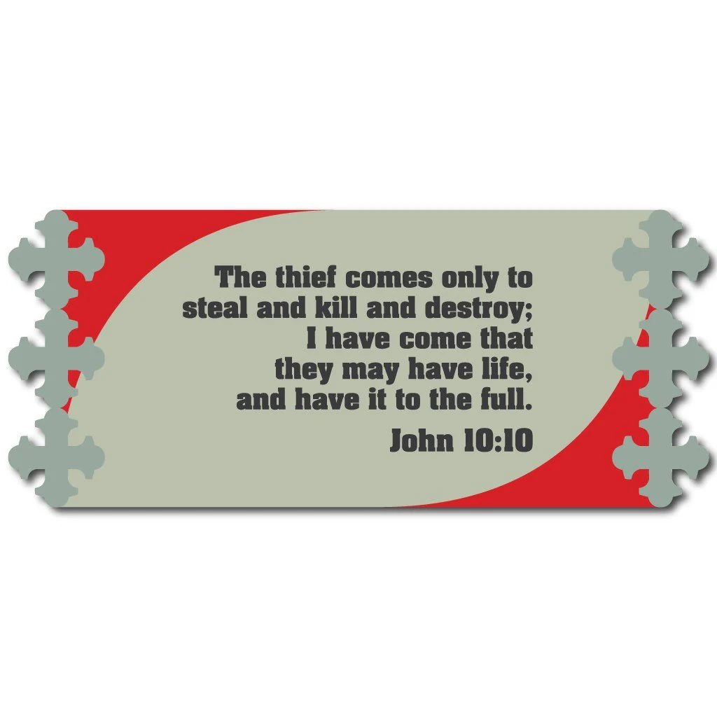 John 10:10 Religious 15oz Coffee Mug - Image 2