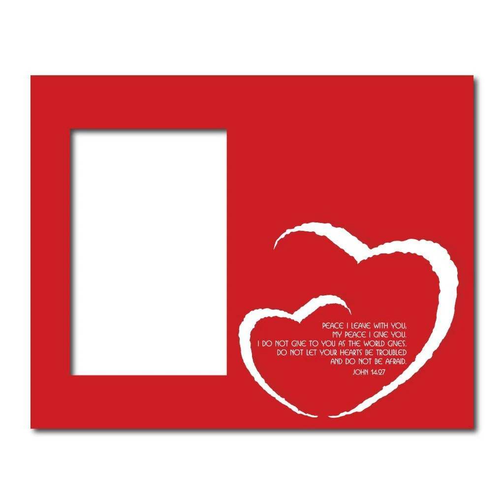 John 14:27 Decorative Picture Frame - Image 2
