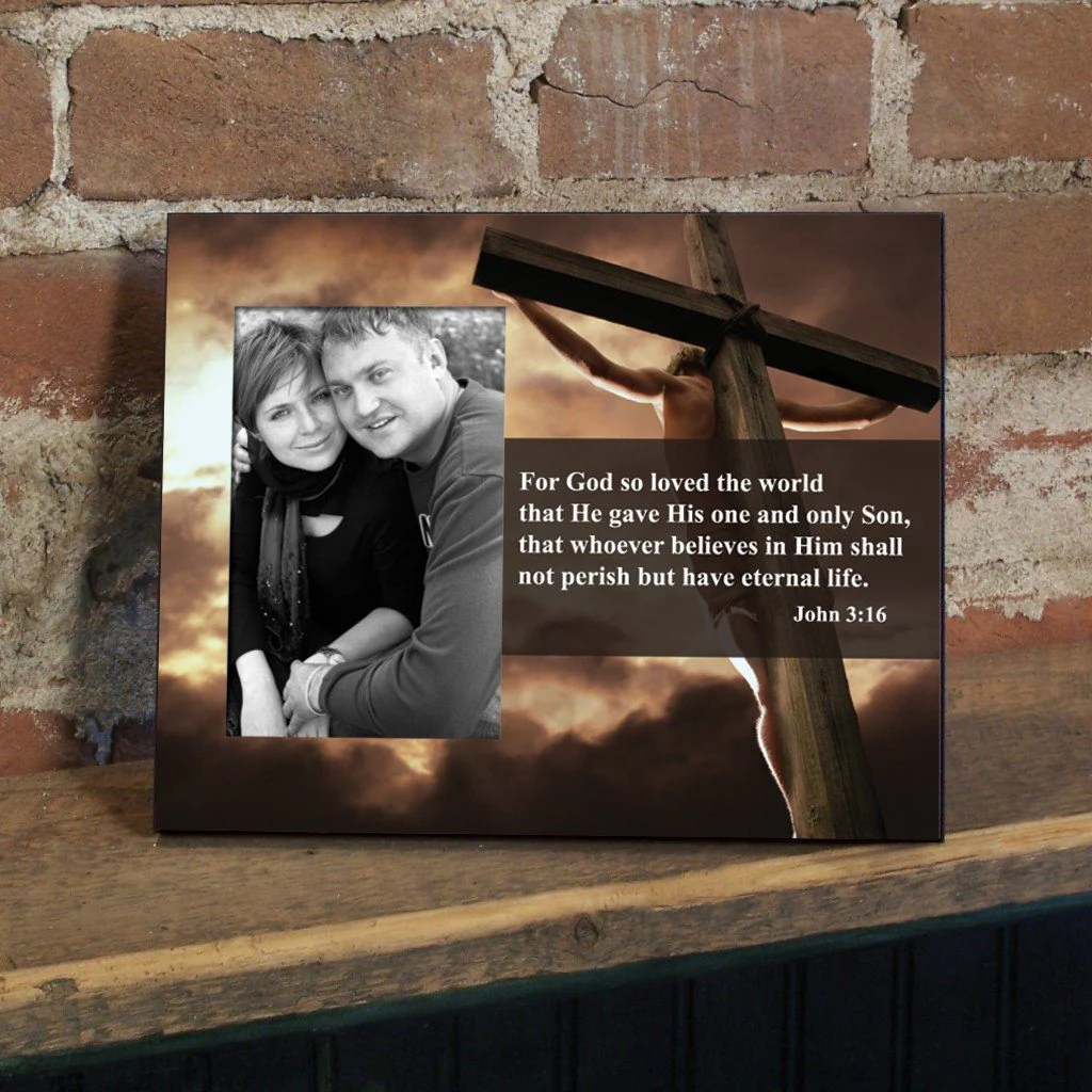 John 3:16 Decorative Picture Frame
