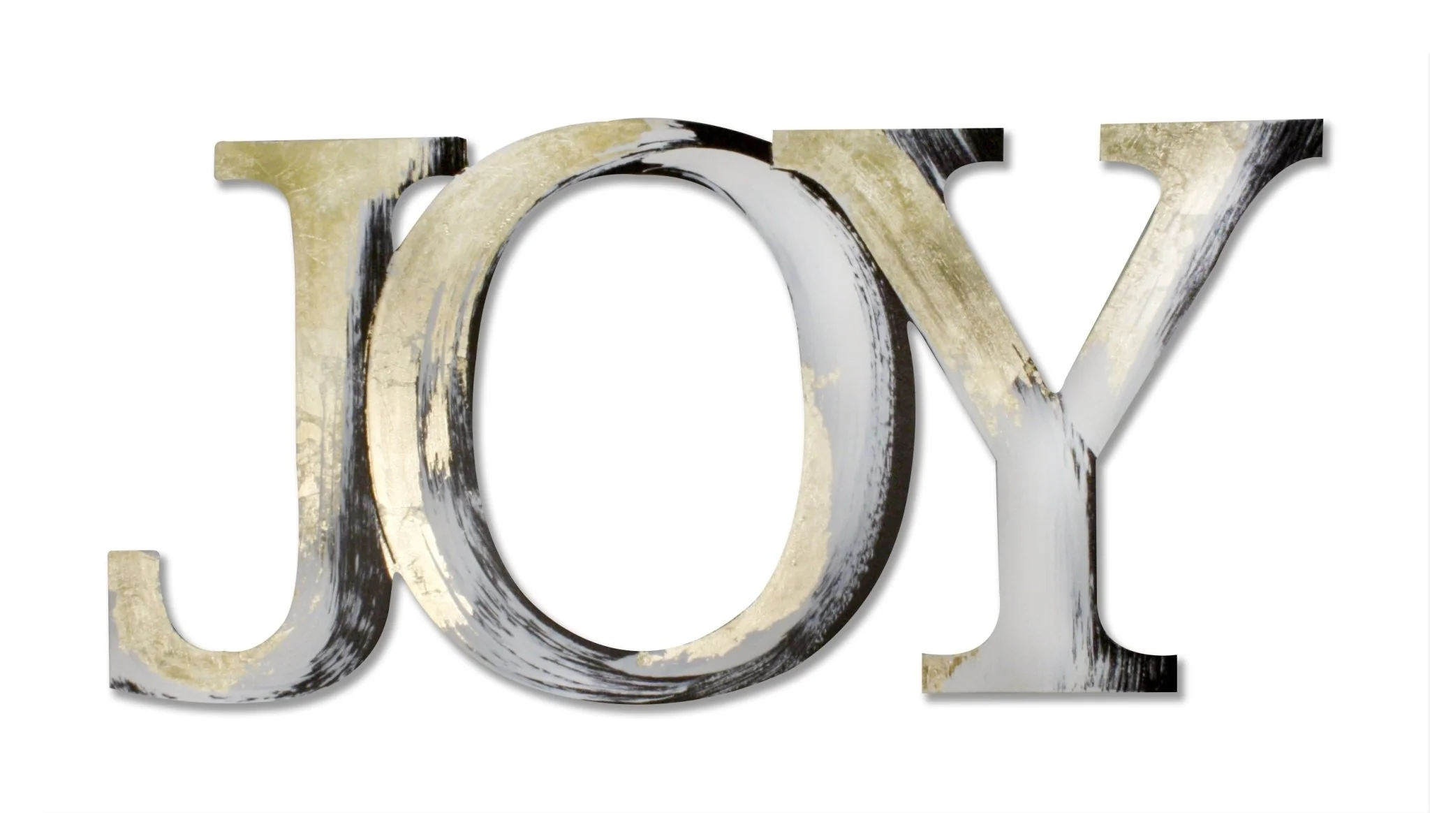 Hand Painted Joy Wall Decoration - Image 3