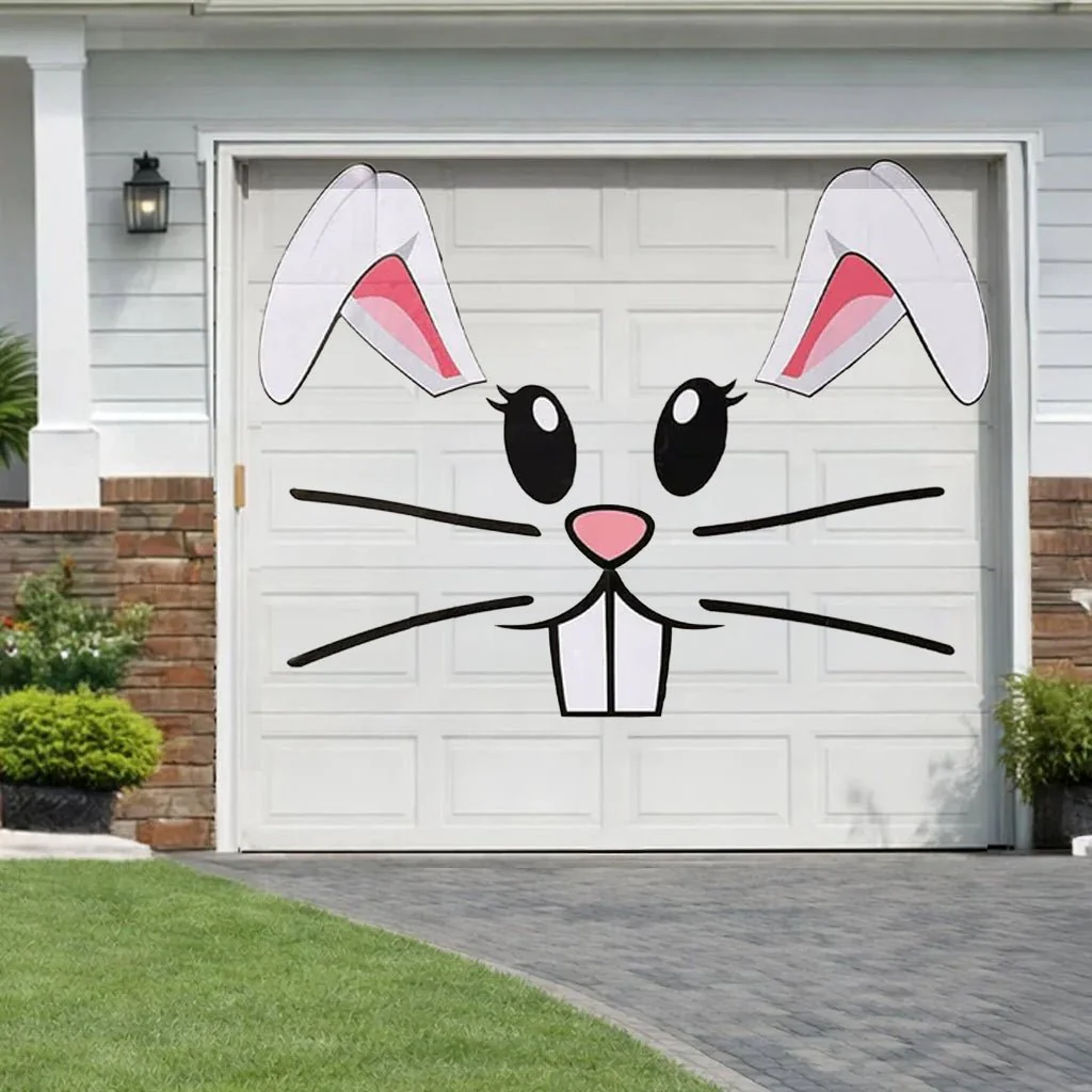 Jumbo Easter Bunny Garage Door Magnet