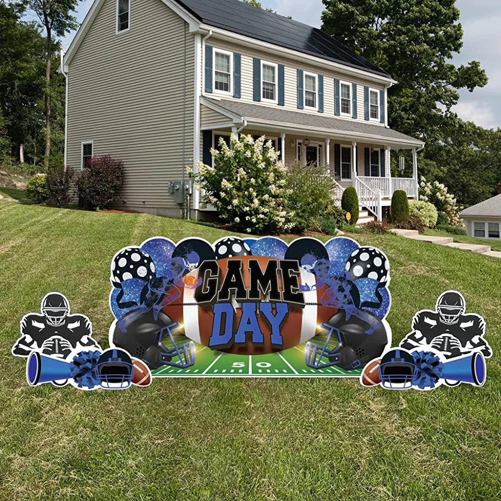 Oversized Game Day Yard Card Display | 5 pc