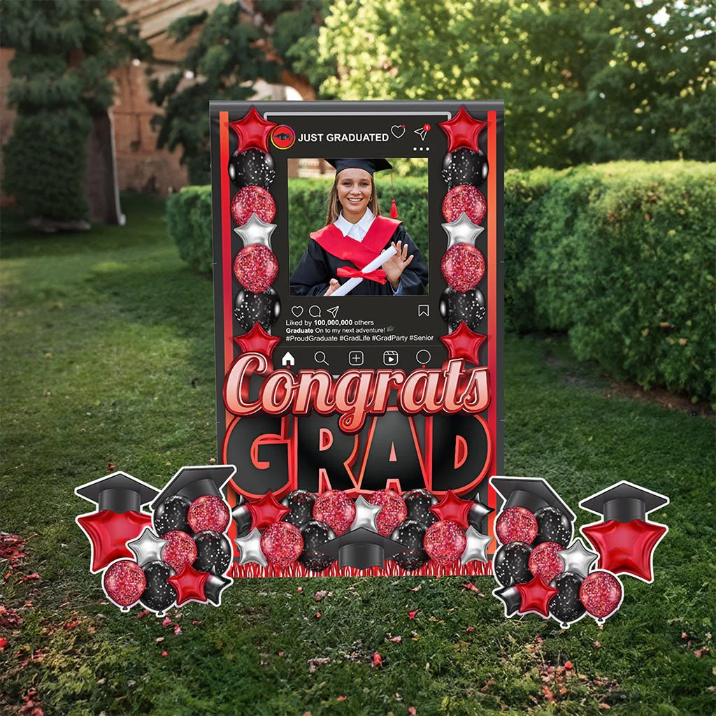 Jumbo Graduation Standup Yard Card, for Outdoors Or Indoors - Image 10