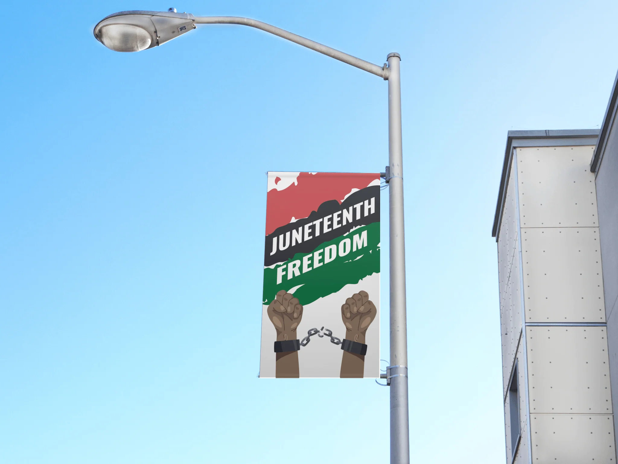 Juneteenth Pole Banner - Image 3