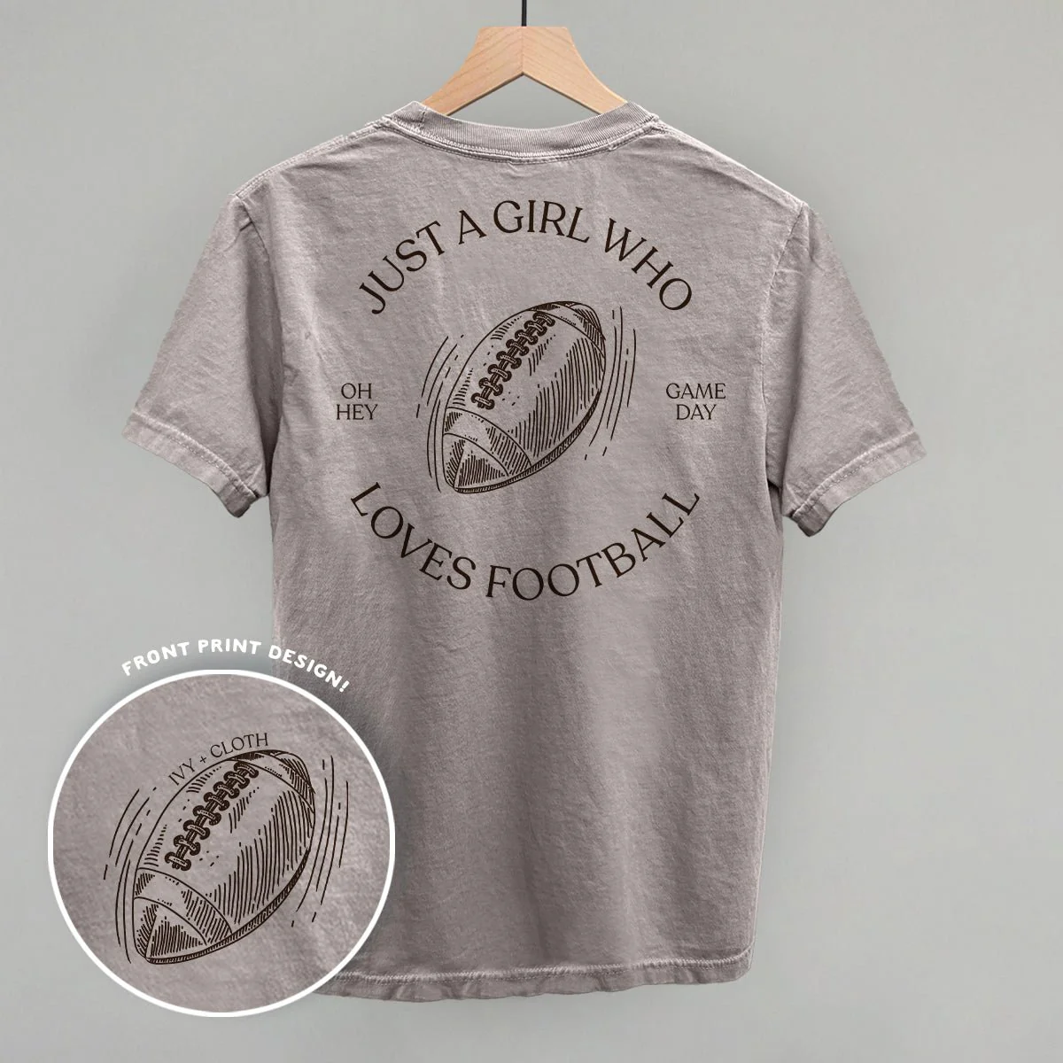 Just A Girl Who Loves Football (Back Print) - Image 5