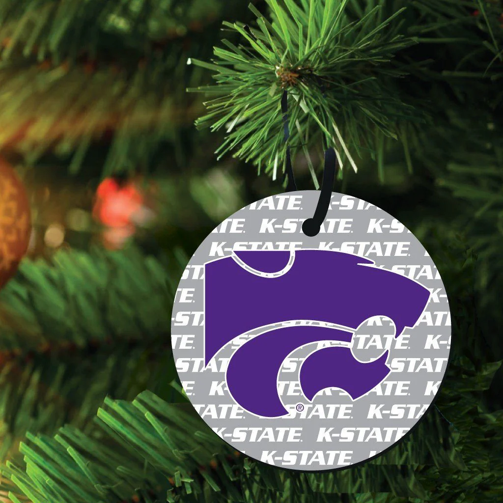 Kansas State University Ornament Set of 3 Shapes - Image 3