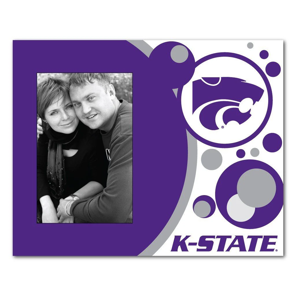 Kansas State University Circles Design Picture Frame