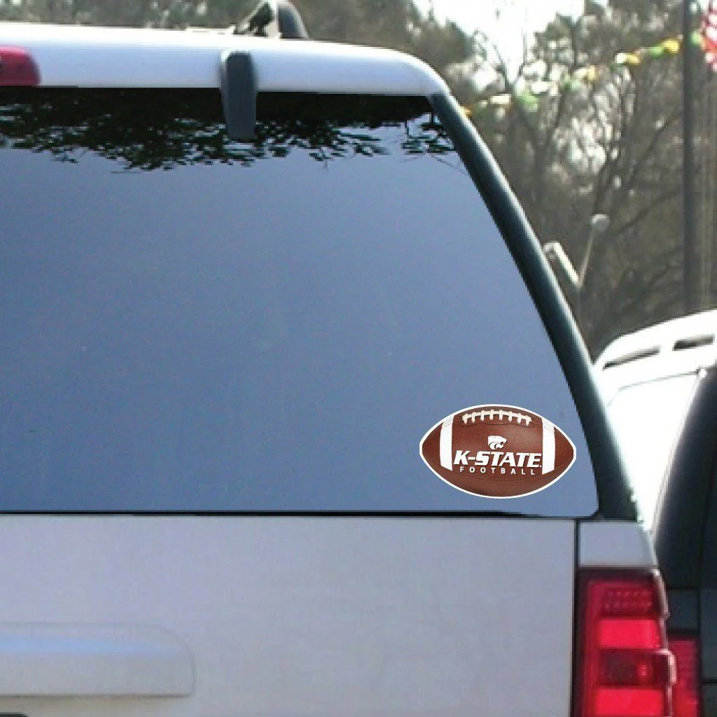 Kansas State University Football Window Decal Set of 2