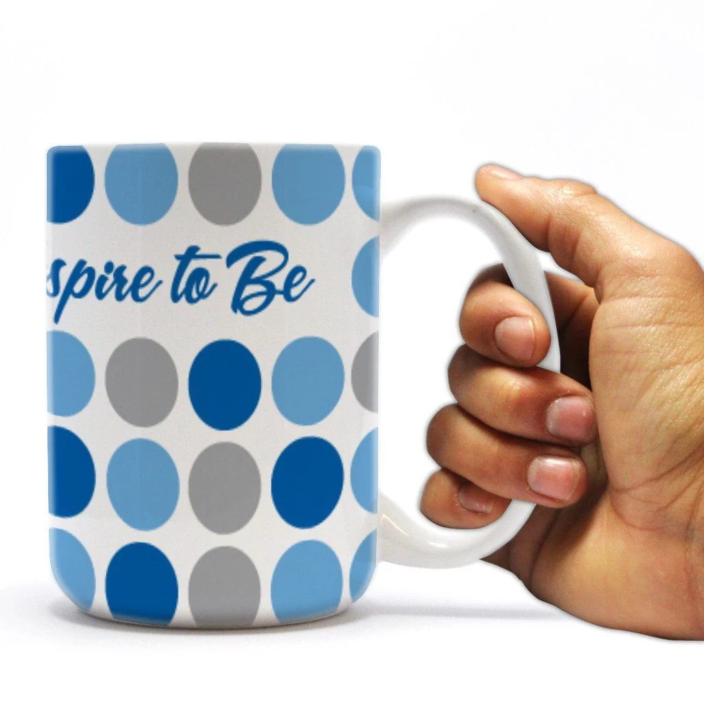Kappa Kappa Gamma 15 oz Polka Dot Coffee Mug - Image 2