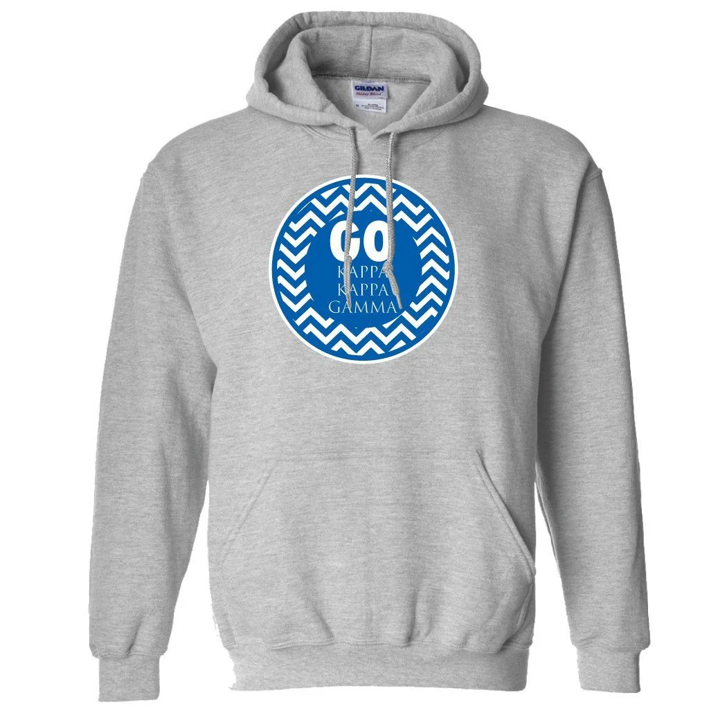 Go Kappa Kappa Gamma Hooded Sweatshirt - Image 2