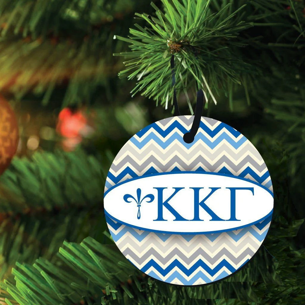Kappa Kappa Gamma Ornament Set of 3 Shapes - Image 2