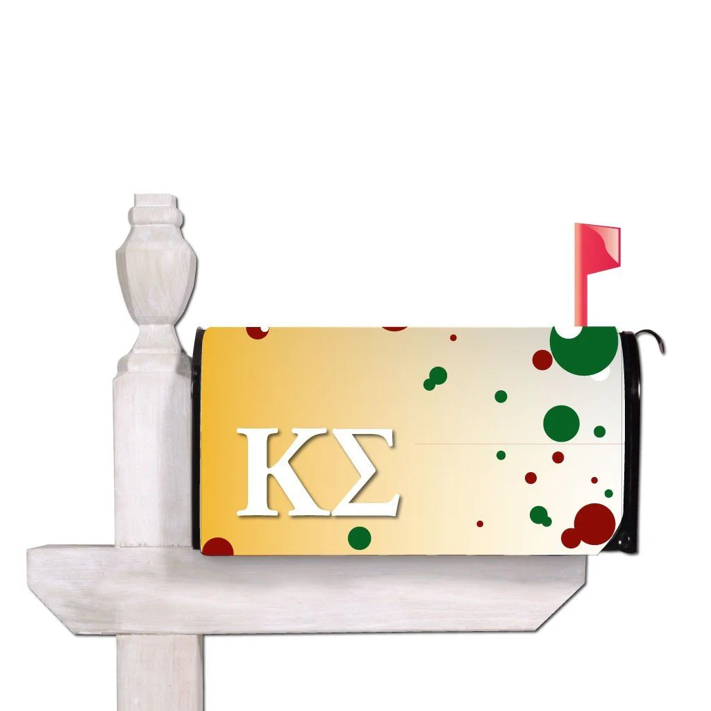 Kappa Sigma Dotted Magnetic Mailbox Cover