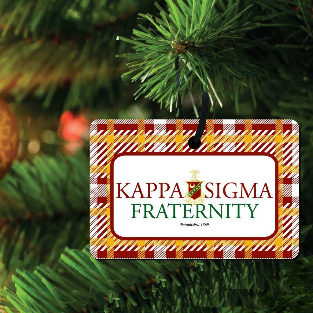 Kappa Sigma Ornament Set of 3 Shapes - Image 3