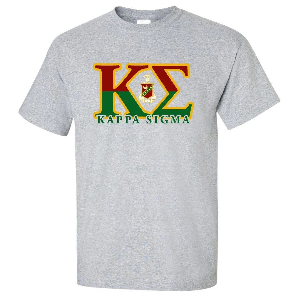 Kappa Sigma Greek Letters T-Shirt - Image 3