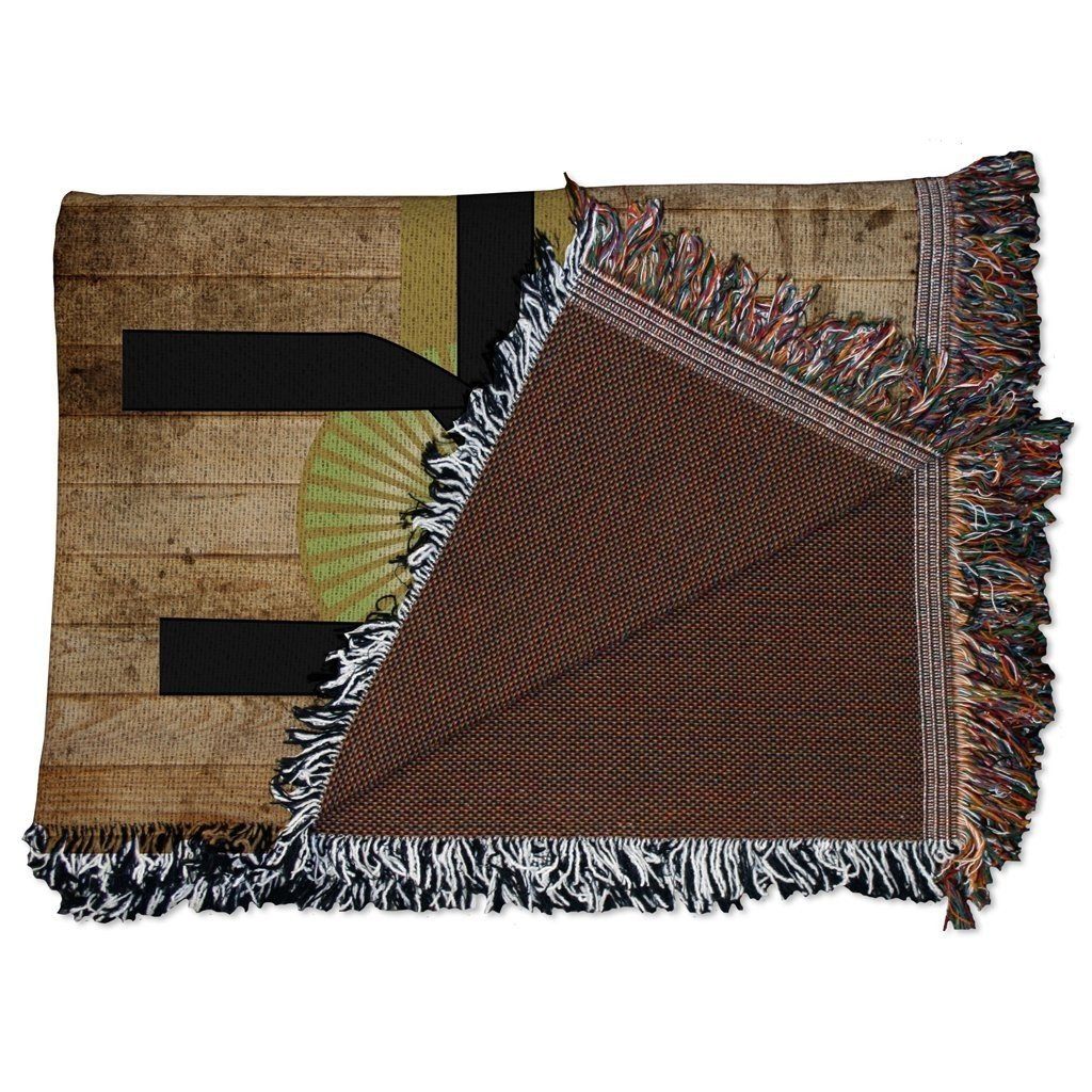 Karate Dad Woven Blanket - Image 3