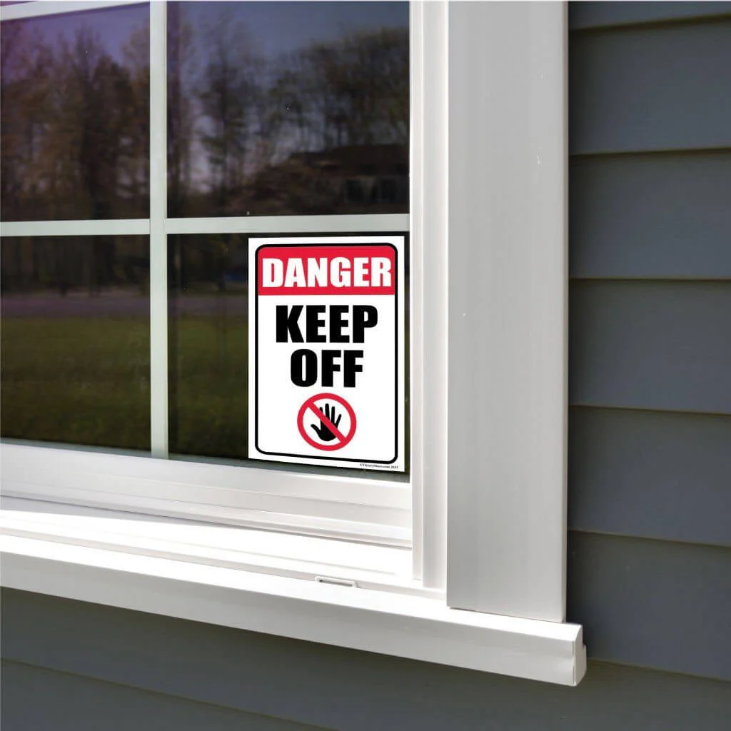 Keep Off Sign or Sticker - Image 7
