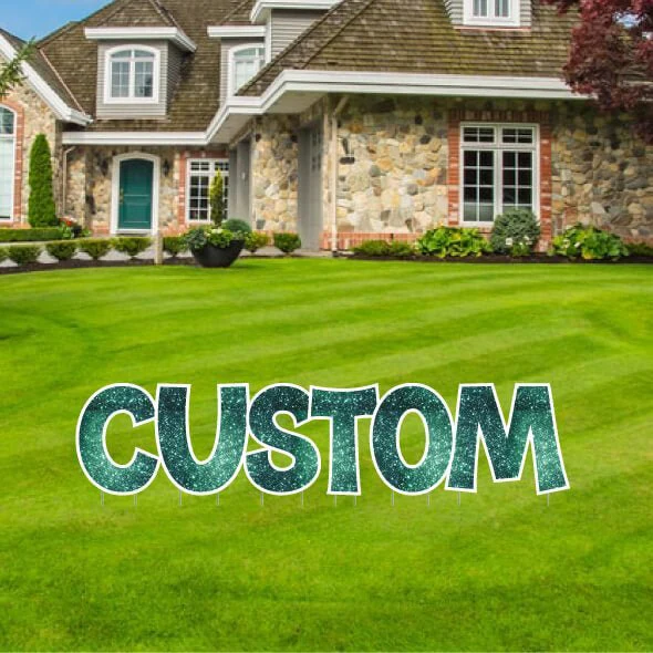 Custom Yard Letters | KG The Last Time | Sparkle Fill - Image 24