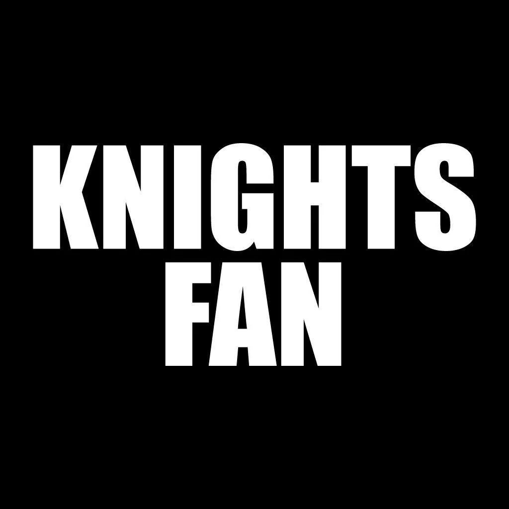 Knights Fan Black Folding Camping Chair - Image 2