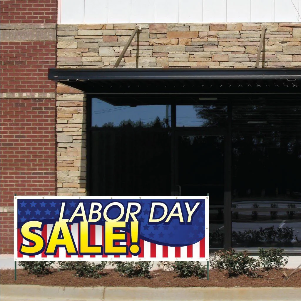 Labor Day Sale! Vinyl Banner - Image 3