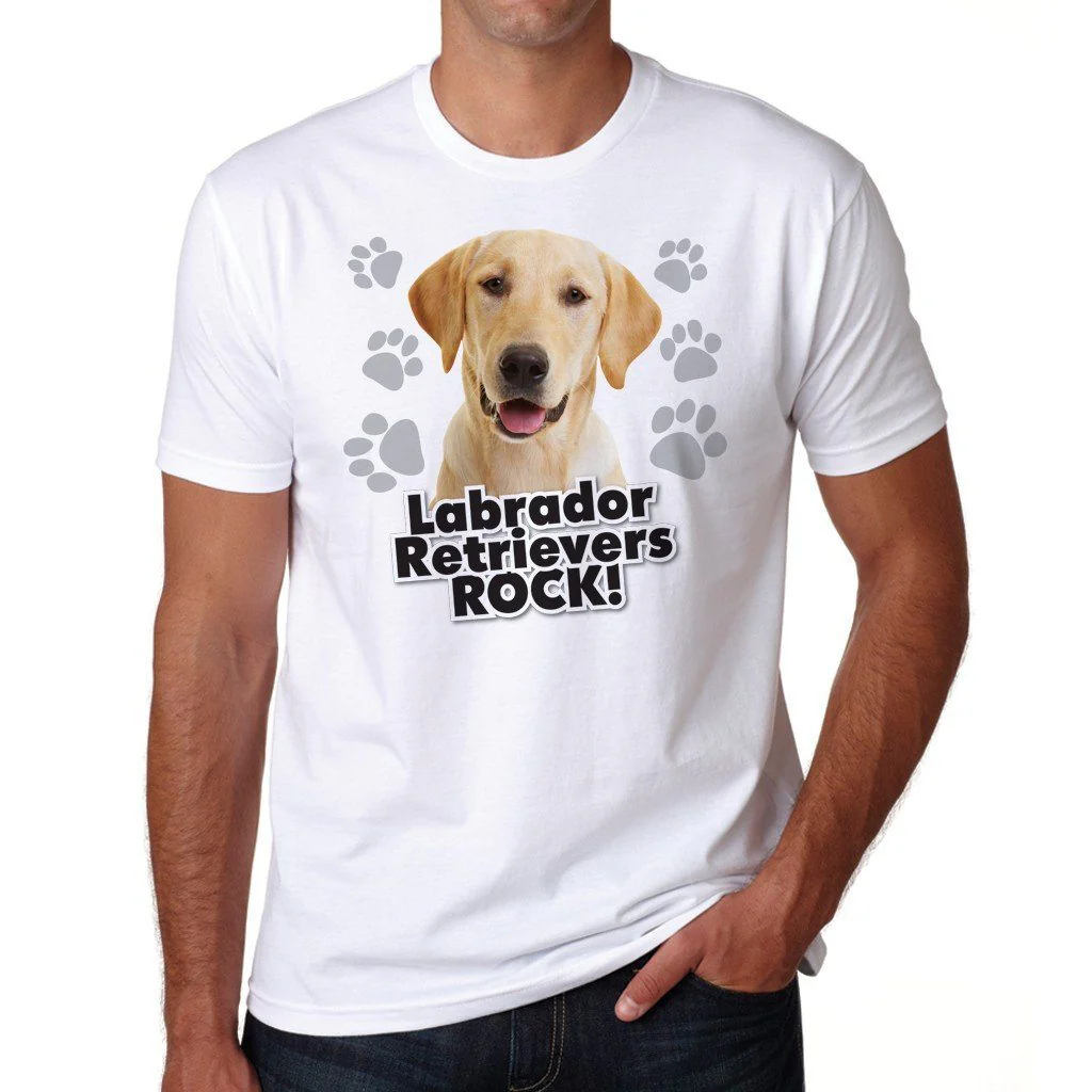 Labrador Retrievers Rock! White T-Shirt