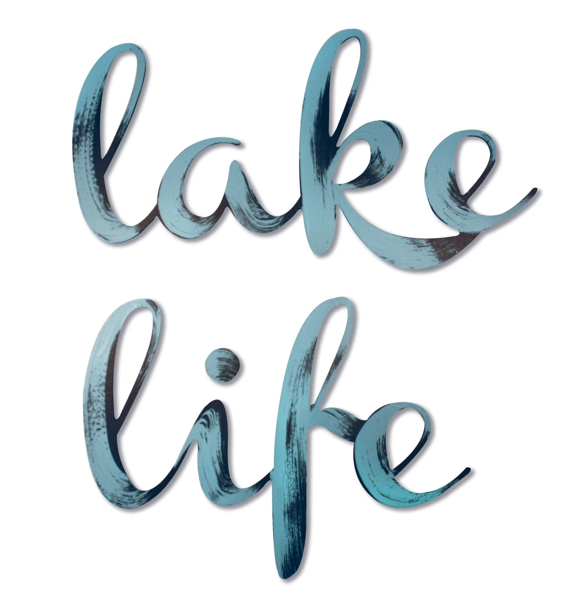 Hand Painted lake life Wall Decor - Image 2