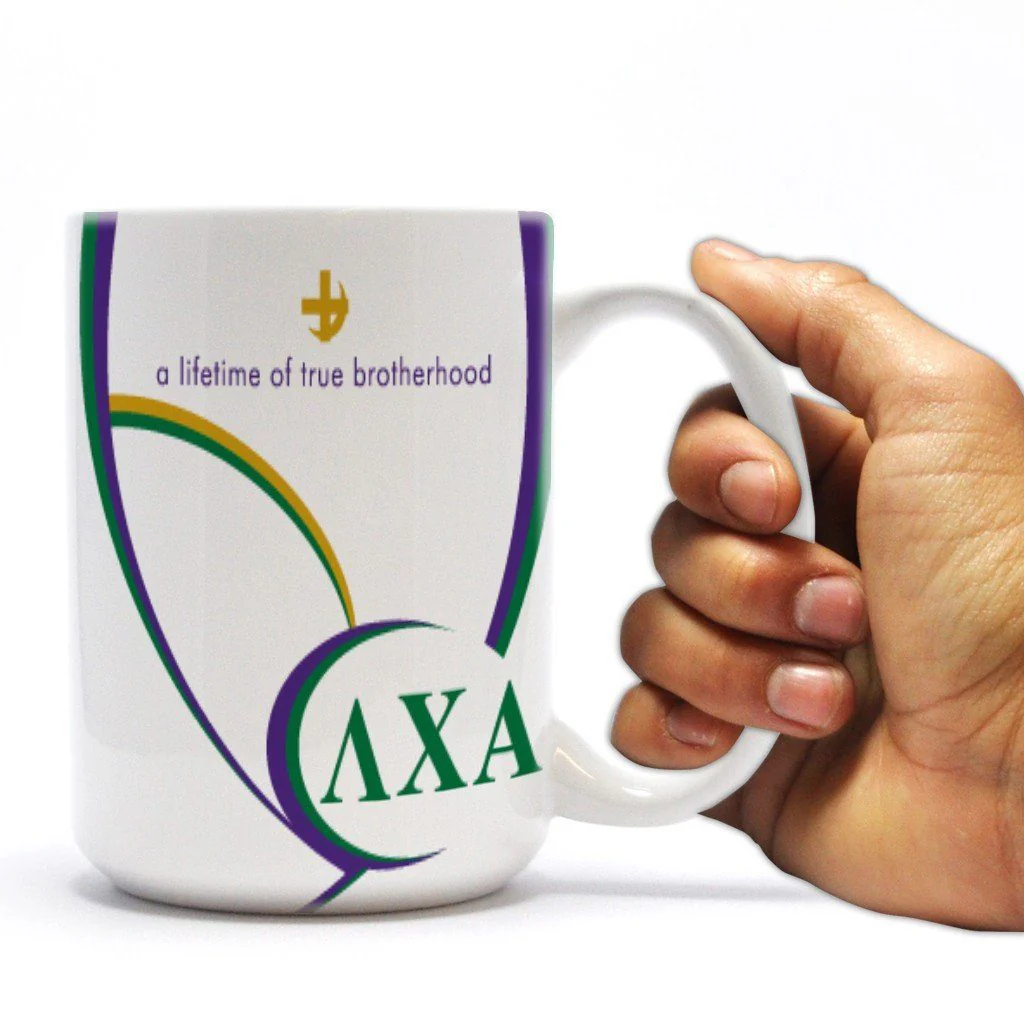Lambda Chi Alpha 15oz Brotherhood Coffee Mug - Image 2