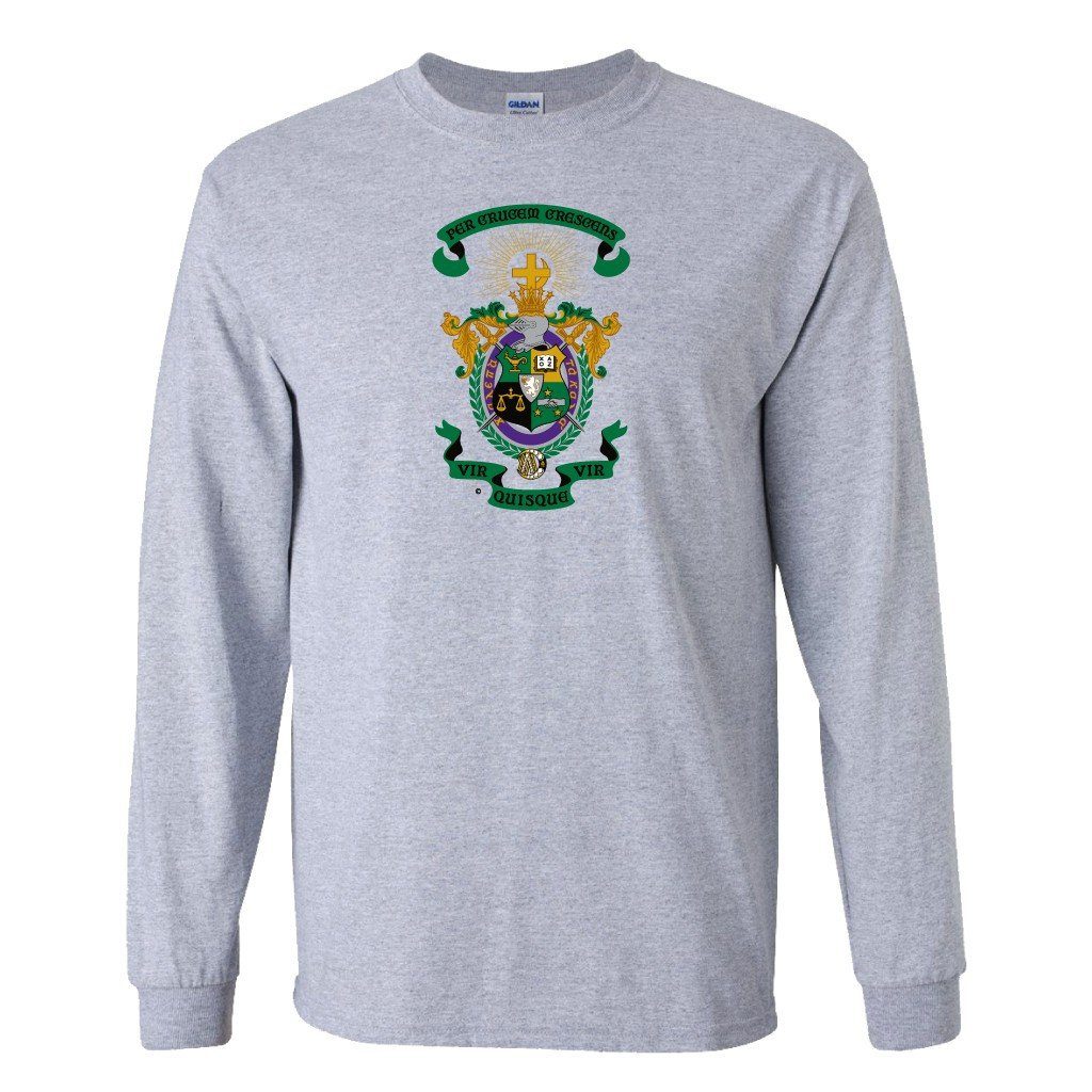 Lambda Chi Alpha Coat of Arms Long Sleeve T-shirt - Image 2