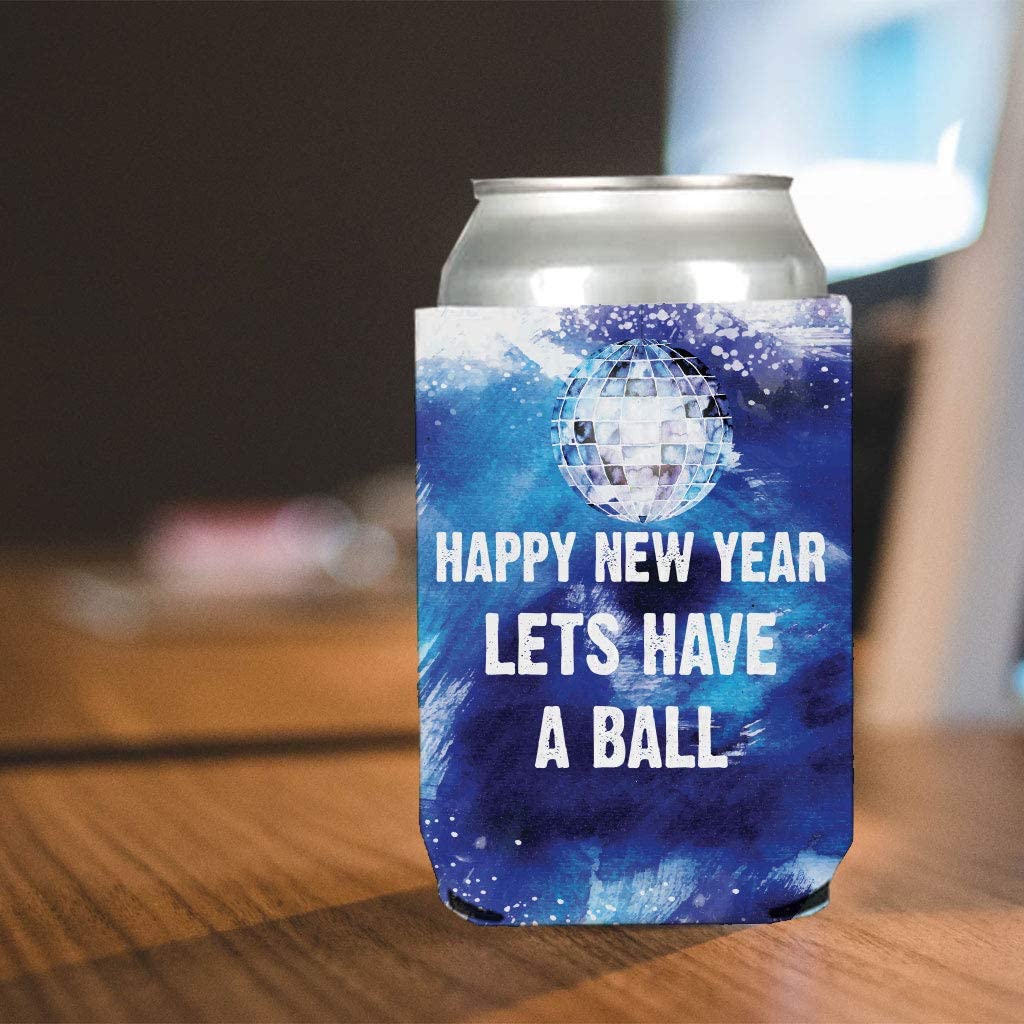 Let's Have a Ball New Years Can Cooler Pack