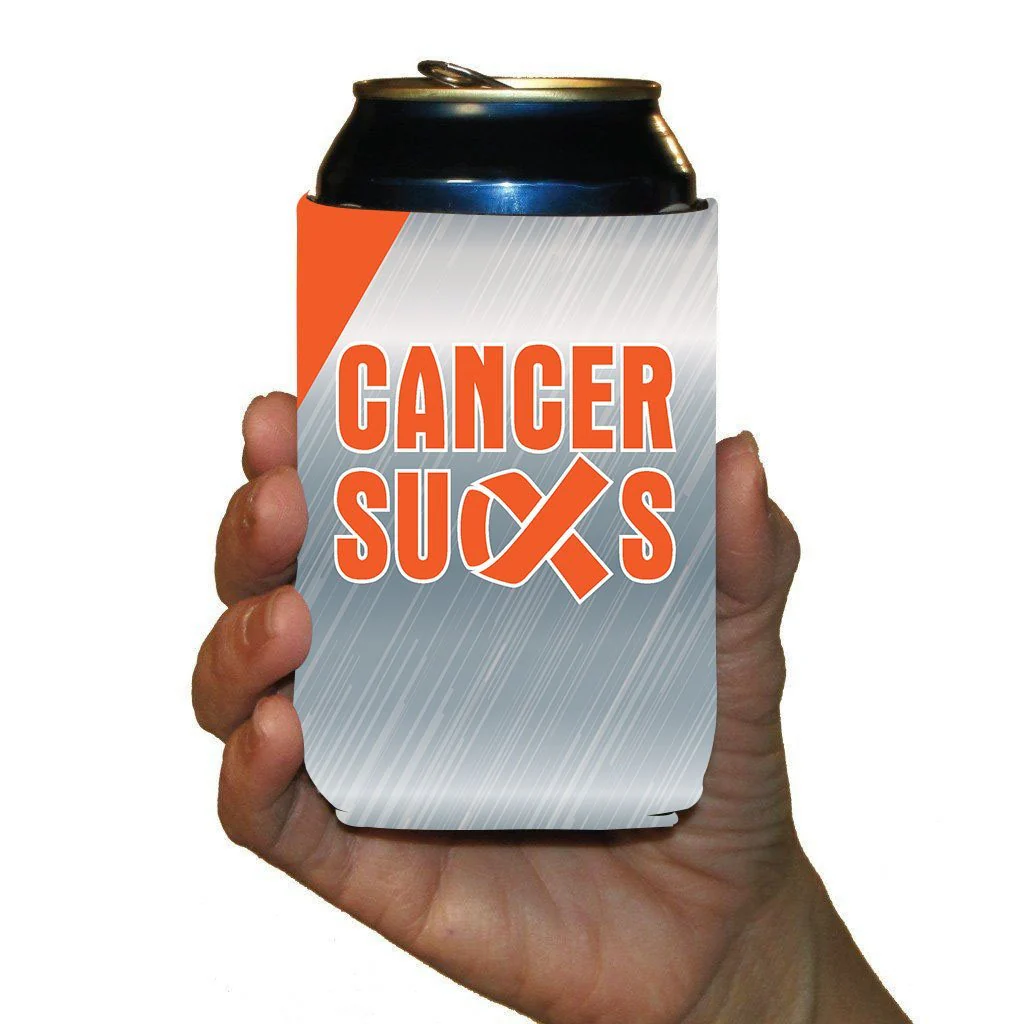 Leukemia Cancer Sucks Can Coolers - Image 3