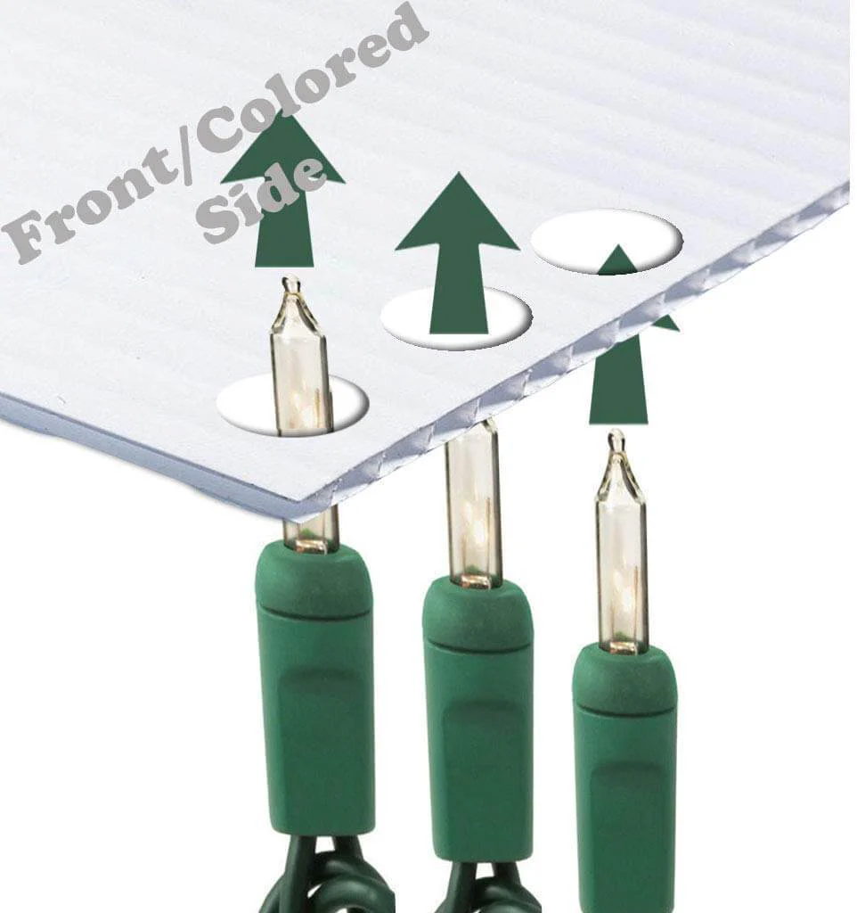 Lighted St Patrick's Shamrock Yard Card | 13 pc Sign Set - Image 5