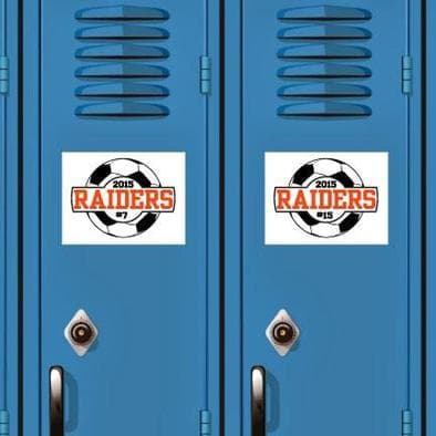 Custom 6"x8" Rectangular School Locker Magnets - Image 2