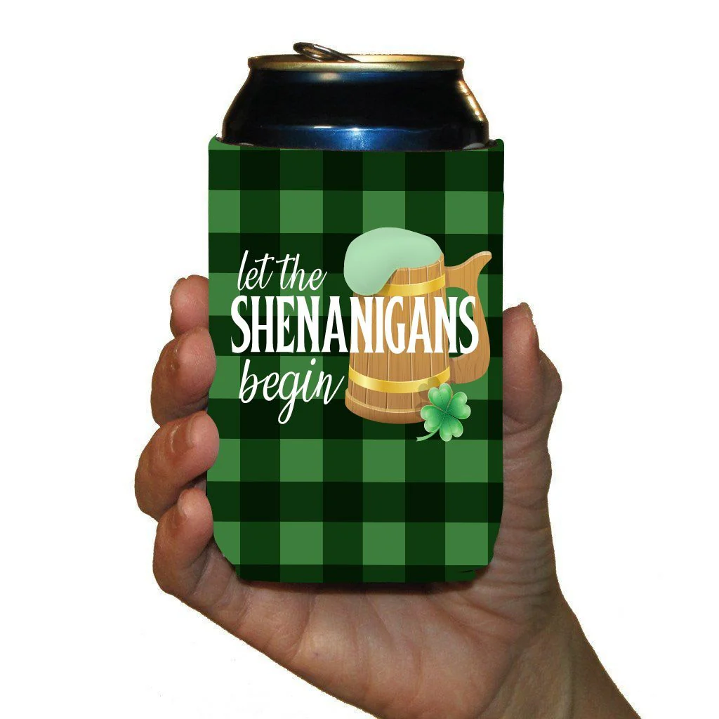 Lucky in Love Irish Bachelorette Party Can Coolers Pack - Image 4