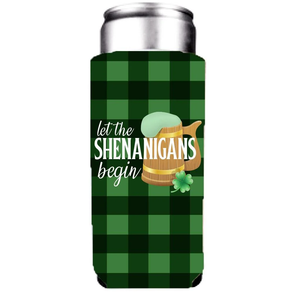 Lucky in Love Irish Bachelorette Party Can Coolers Pack - Image 6