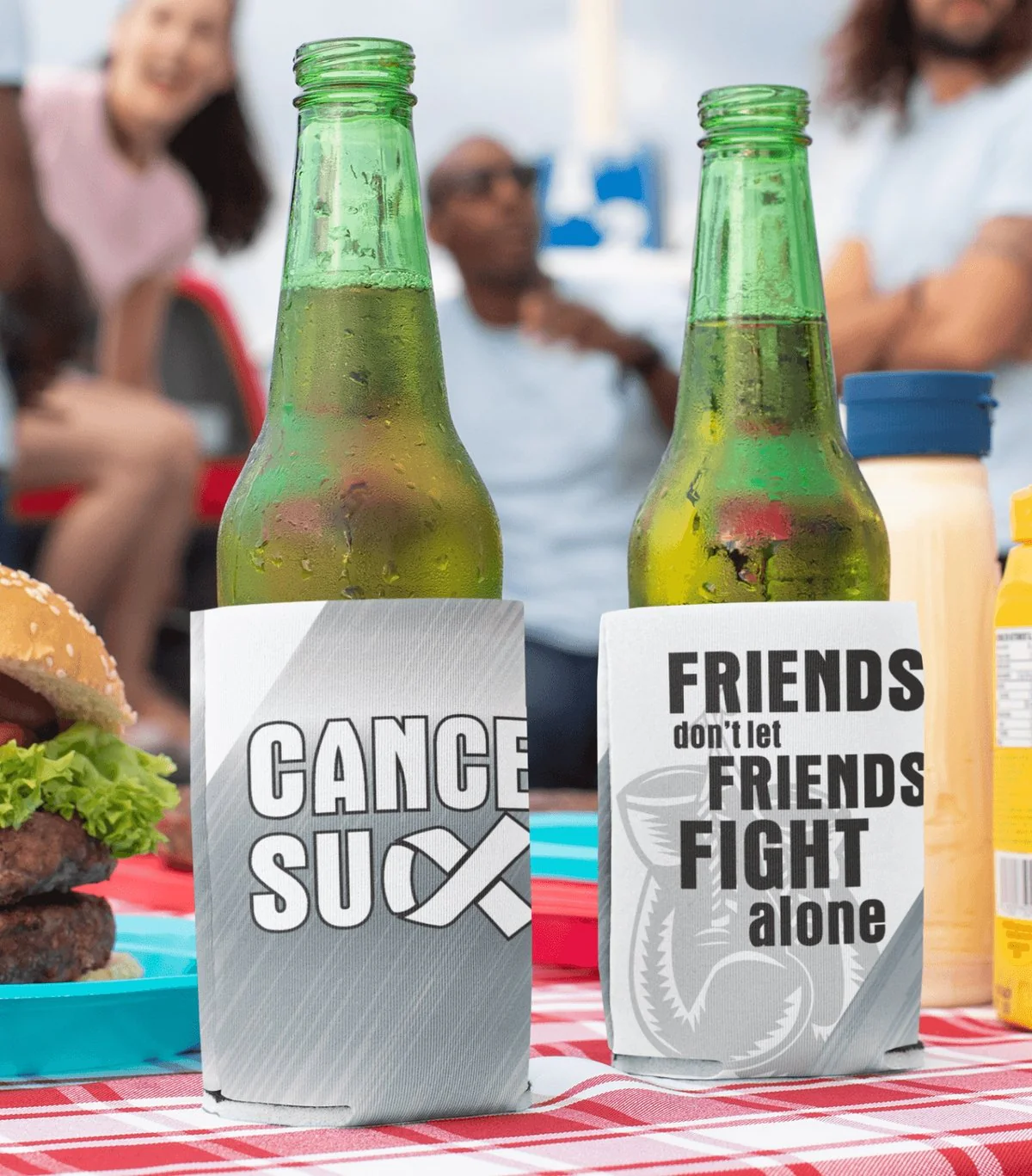 Lung Cancer Sucks Can Coolers
