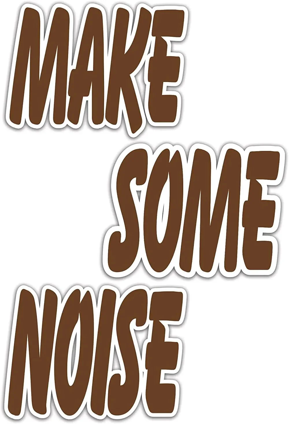 Make Some Noise' Cheerleader Cut Out Words - Image 12