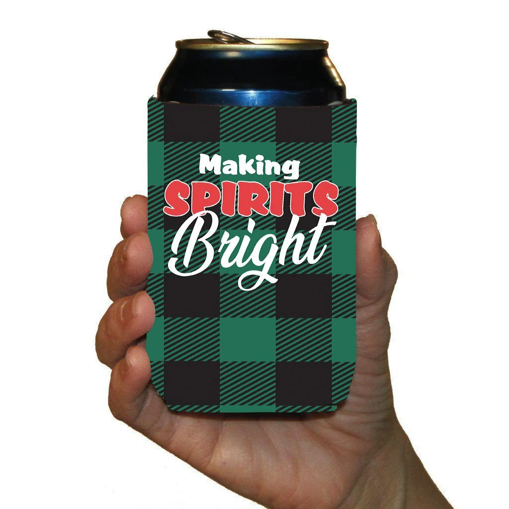 Making Spirits Bright Holiday Can Coolers Pack - Image 3