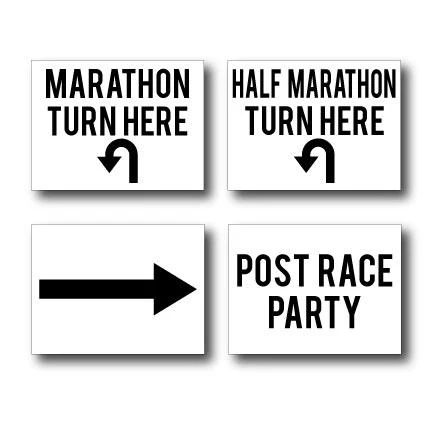 Marathon Race Yard Sign Package - Image 11