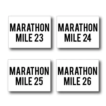 Marathon Race Yard Sign Package - Image 9