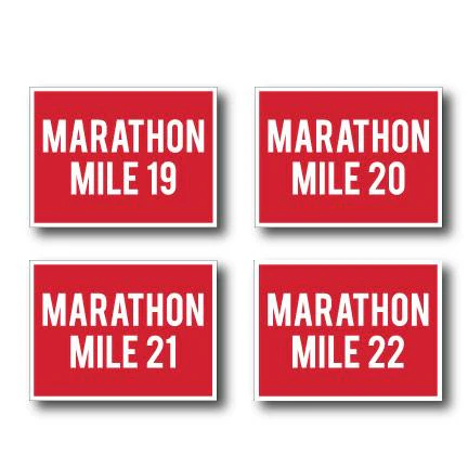 Red Marathon Race Yard Sign Package - Image 8