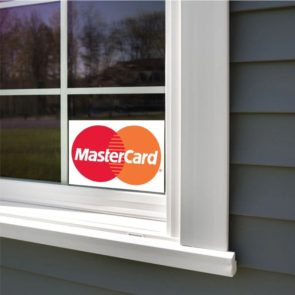 MasterCard Sign or Sticker - Image 6