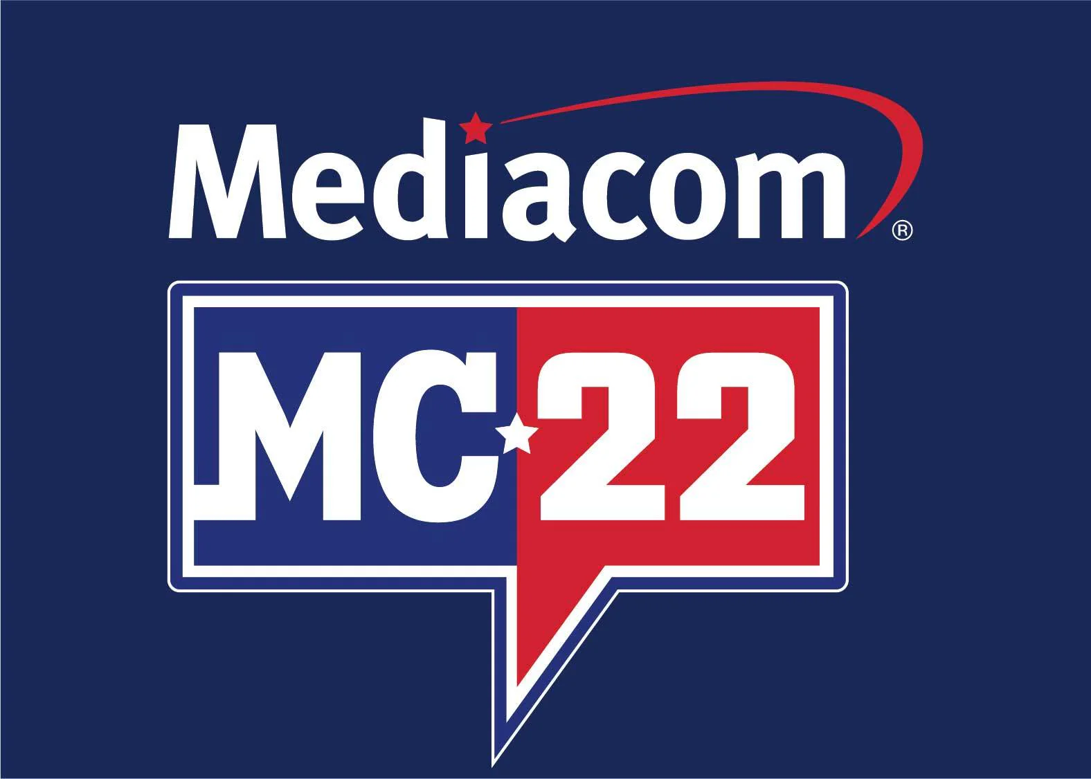 MC22 Navy Short Sleeve 2-Sided Cotton T-Shirt - Image 2