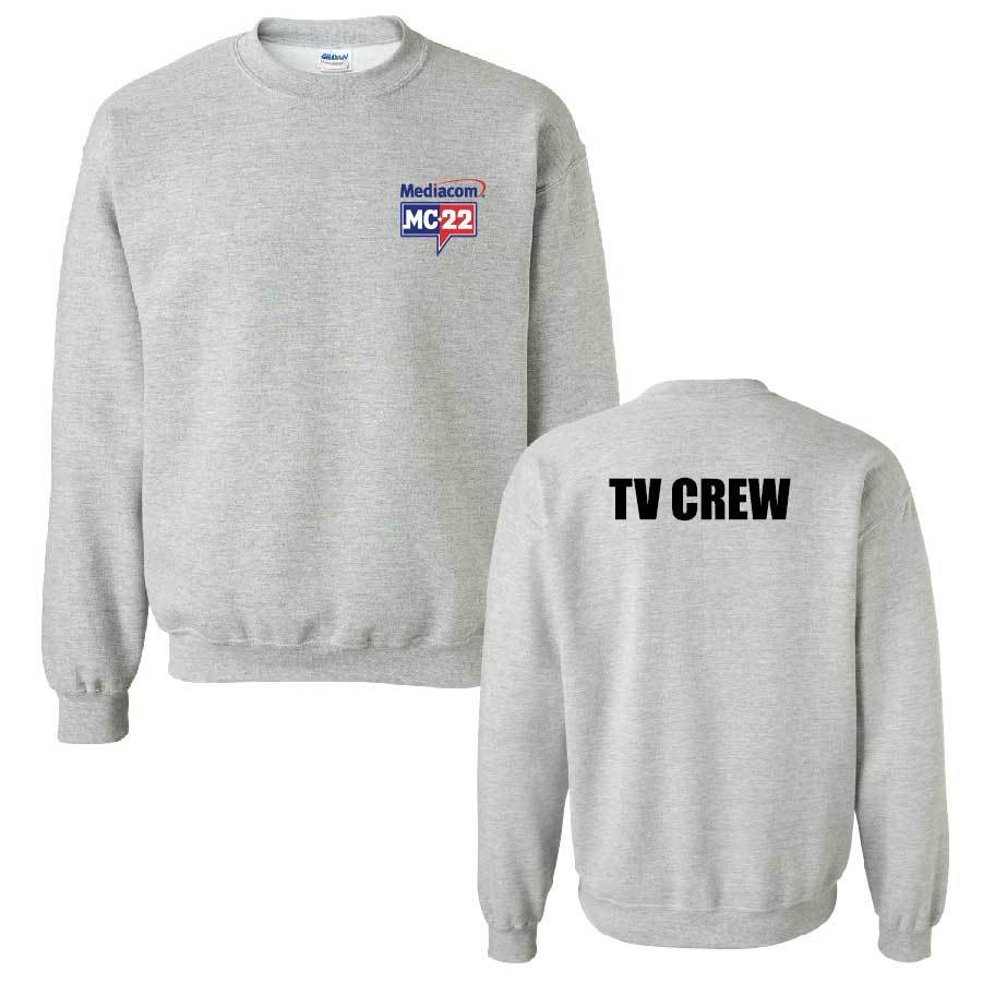 MC22 Sport Grey 2-Sided Crewneck Sweatshirt