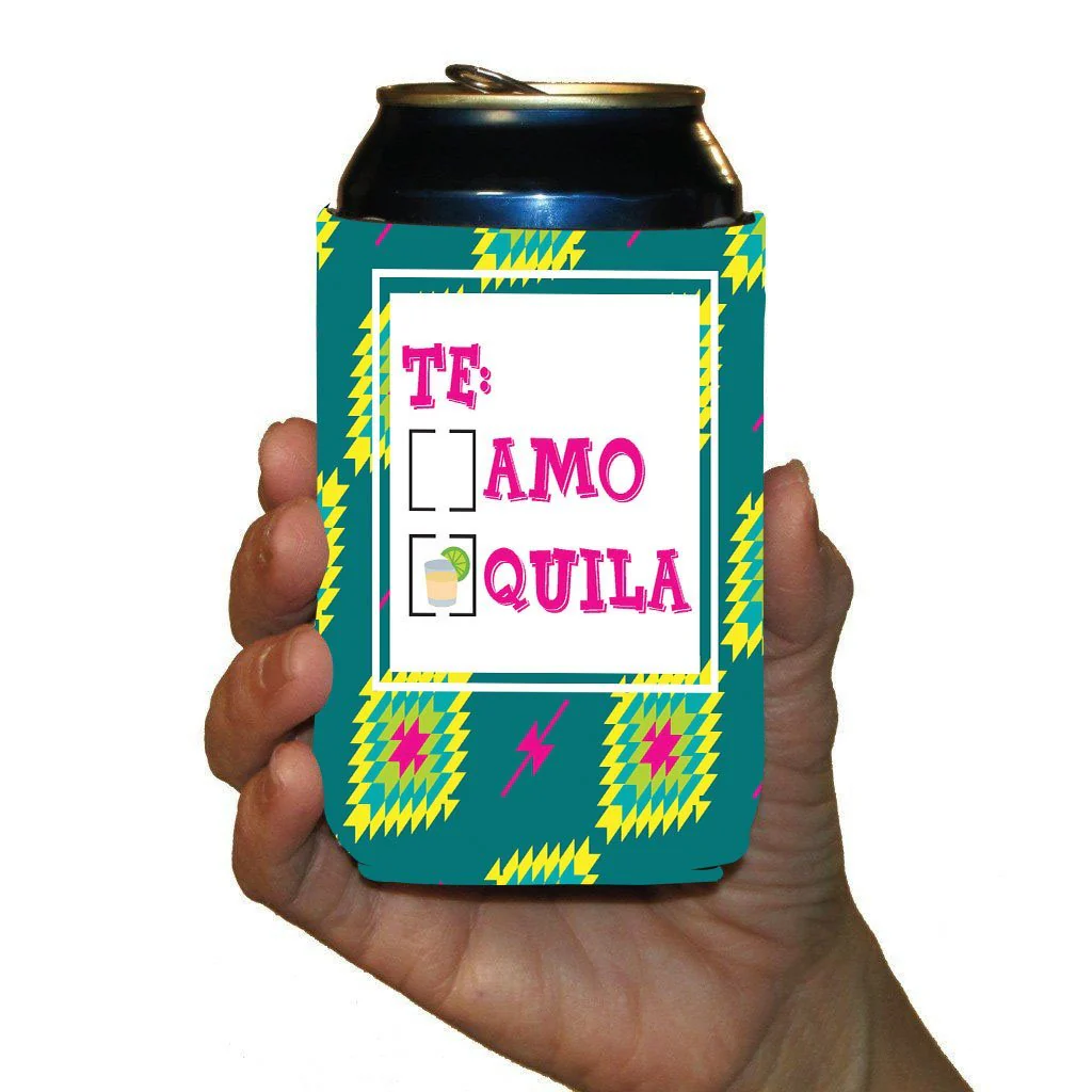 Mexican Themed Bachelorette Party Custom Can Cooler Set - Image 4